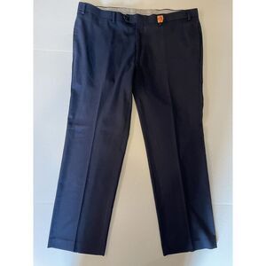 Ralph Lauren Slim Fit Navy Blue Dress Pants Classic Business Trousers‎ 36W x 29L